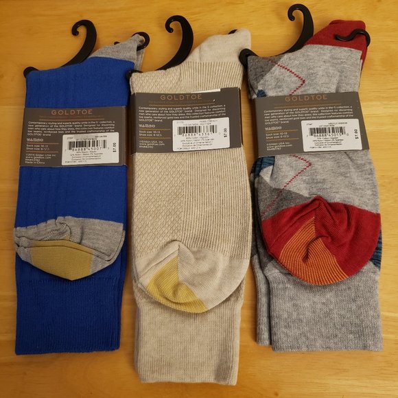 Gold Toe Socks for Men 3 Pairs - Picture 2 of 8